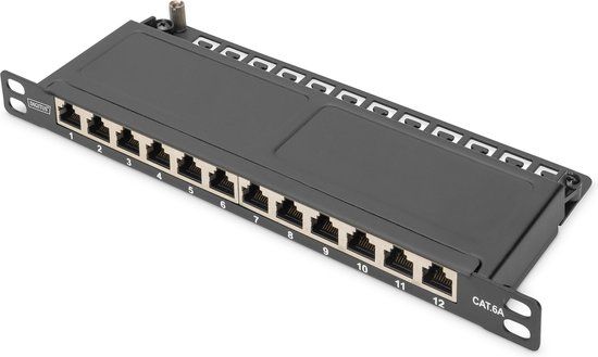 Digitus DN-91612S-SL-EA Patch panel 1U/2U