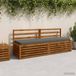 vidaXL - 1-delig - Bankkussen - VUGHT - 100% - Polyester - Grijs - 200 x 50 x 5 cm
