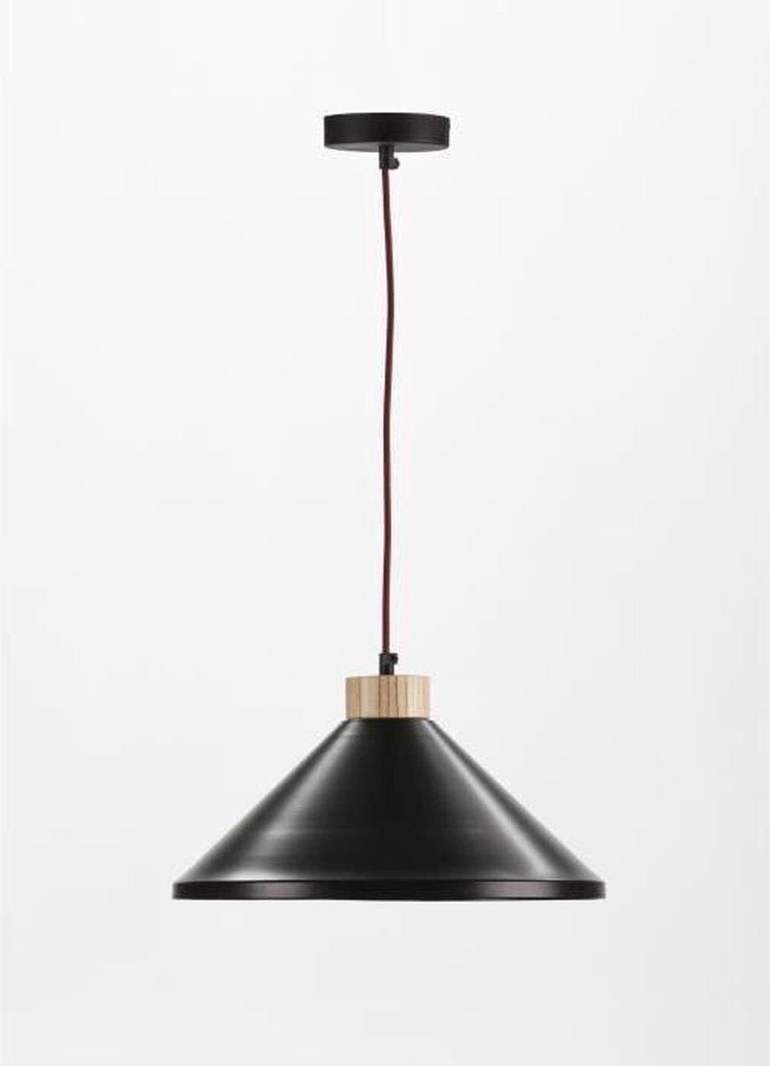 Anders ELS BANYS Tango hanglamp - aluminium - zwart