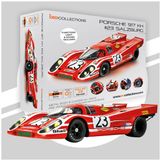 IXO Collections Modelbouwpakket Auto - 016 Porsche 917 KH - #23 Salzburg - Rood - Metaal - 1:8