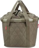 KLICKfix reisenthel Bikebasket 15 - Stuurmand 35 cm (rhombus olive)