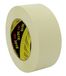3M vercrêpte afplakband 301E – crêpe afplaktape voor schilder- en lakwerkzaamheden met papieren rugzijde en rubberen harslijm in beige – 24 mm x 50 m; 0,15 mm – verpakking van 36 stuks