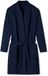 SCHIESSER Essentials badjas - dames badjas wafelpique donkerblauw