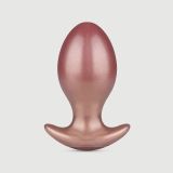 Wonder Petit plug anal rond en silicone - Bronze