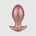 Wonder Petit plug anal rond en silicone - Bronze
