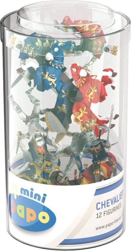 Papo Mini Ridders Speelfiguur Set