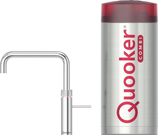 Quooker Fusion Square - Chrome - COMBI+ 2.2 Reservoir