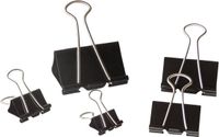 Pavo Foldbackclips Zwart 19 mm 12 stuks