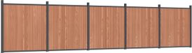 vidaXL Schuttingpaneel, bruin, 872x186 cm, WPC