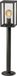 ABC-LED Lampe de jardin LED - 68cm - Extra chaud blanc - 12V - Noir - IP44