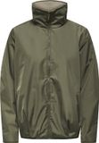 ONLY CARMAKOMA - CARSIF TEDDY REV JACKET OTW - Meisjes - Gewatteerde jas - Polyester - Lange mouw - Effen - Groen - XL