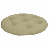 vidaXL Hangstoel Kussen VIANEN 100% Polyester Lichtgroen Ø 50 x 10 cm