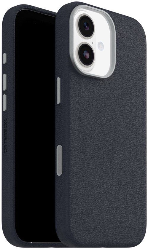 Otterbox Symmetry Cactus - iPhone 17 - Leren Magsafe Backcover - Riverside Blauw