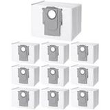 Phonillico® Stofzuigerzak voor Roborock S8 Pro/S8 Plus/S7 Pro Ultra/S7 MaxV Ultra/Q7 Max/Q5 Plus - stofzakken voor stofzuigerstation [Pak van 10]