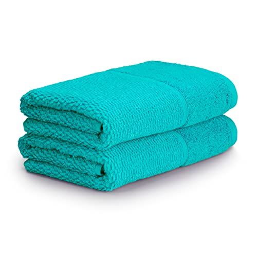 Frottana Pearl handdoek 50 x 100 cm ocean 2er set