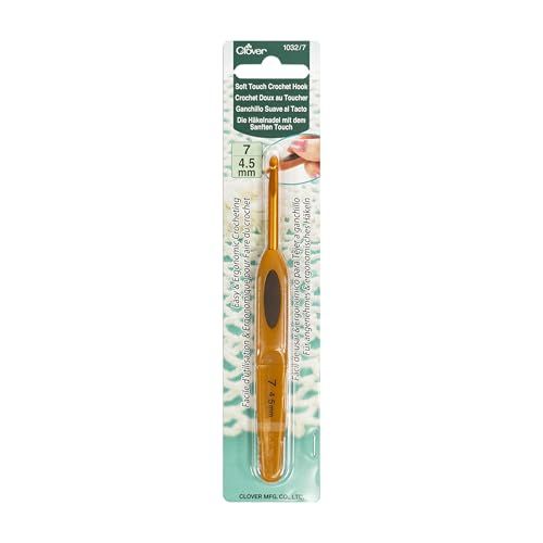 Clover Clover Softgrip haaknaald 4.50mm