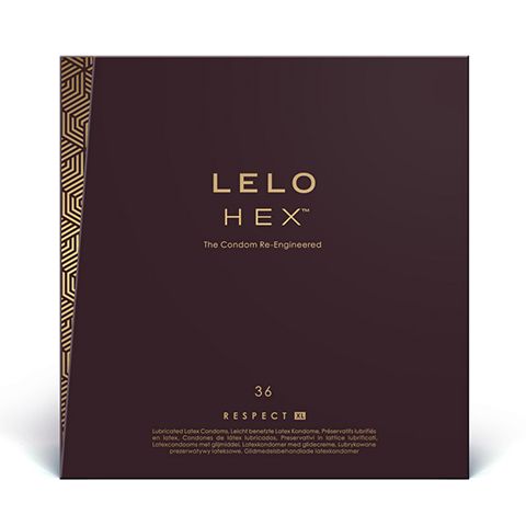 LELO Hex Respect XL - 36 Condoms