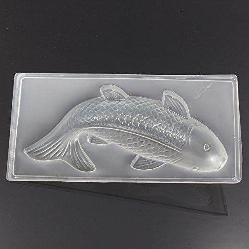 Bluelover Koi Fish 3D Cake Mold Jelly Sugar Craft Mold L - 0702756678846