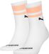 PUMA unisex 2P halfhoge sokken new heritage wit