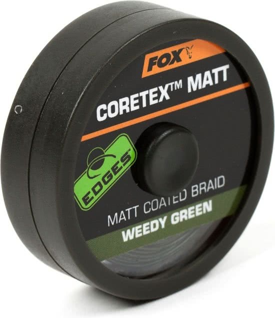 - FOX Matt Coretex Onderlijnmateriaal Weedy Green 20lb