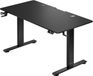 Casaria Zit sta bureau - Elektrisch Verstelbaar USB 160x75cm – Zwart