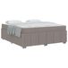 vidaXL Bedframe Taupe 180 x 200 cm Fabric