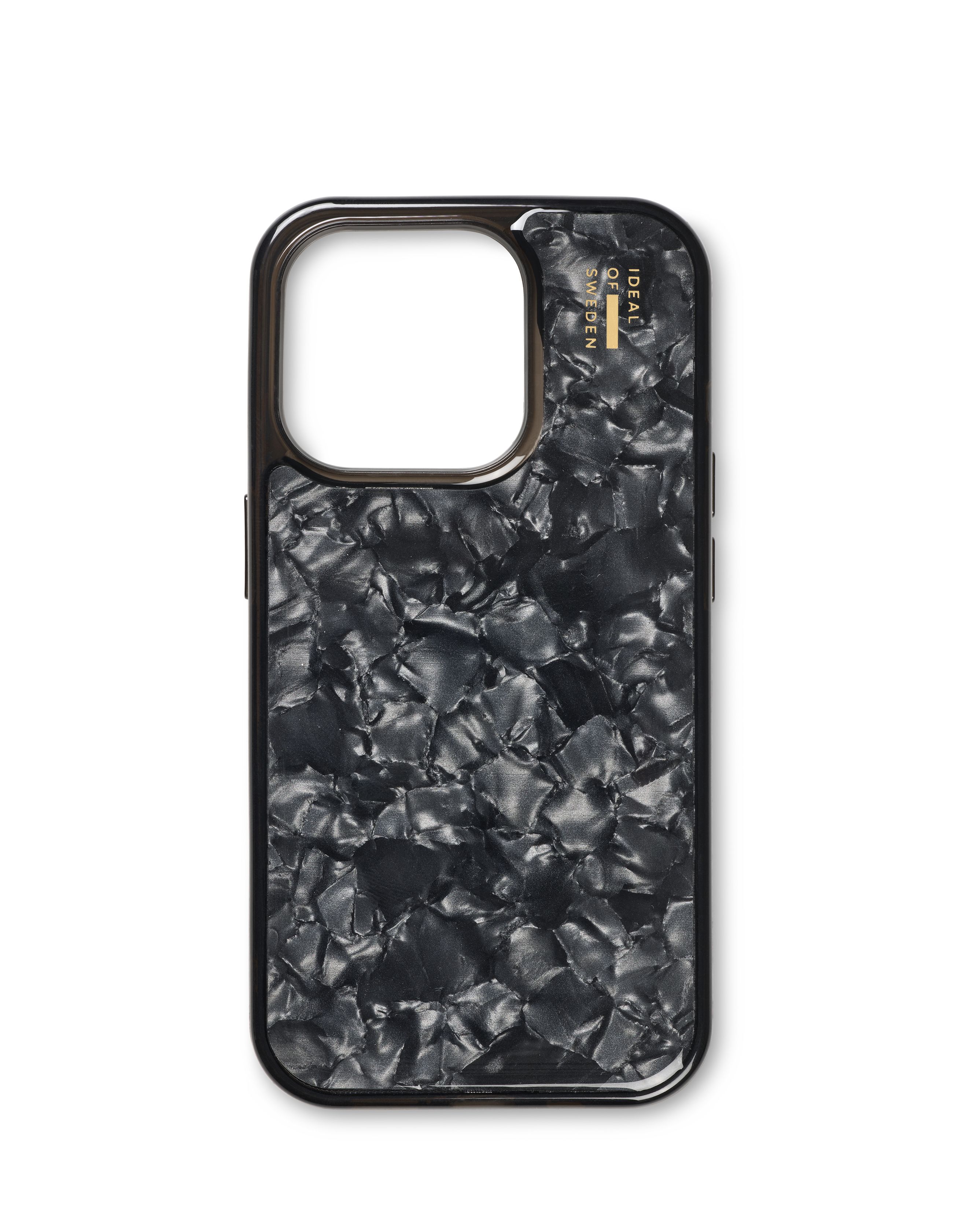 iDeal of Sweden Pearlized Case voor Apple iPhone 15 Pro - Zwart
