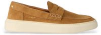 Replay Leren mocassins Brice Tonaal Bruin
