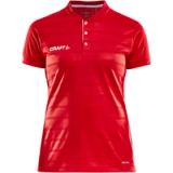 Craft Pro Control Shirt Korte Mouw Dames - Rood | Maat: XL