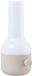 Lindby Isaline Terraslamp met dimmer - 1 licht - Kunststof - beige, wit - H: 24 cm