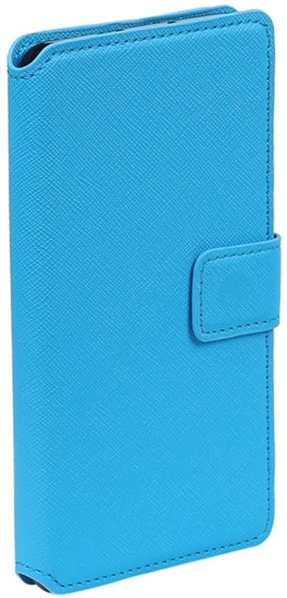 Best Cases Blauw Motorola Moto G4 / G4 Plus TPU wallet case booktype hoesje HM Book