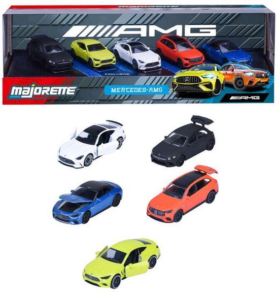 Majorette - Mercedes-AMG 5 Stuks Giftpack - 8502105000