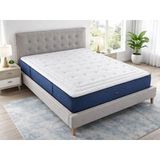 Shaula Celestia Matelas En Mousse 200x200 cm – Hauteur 30 cm Avec 2 cm De Latex De Chaque Côté