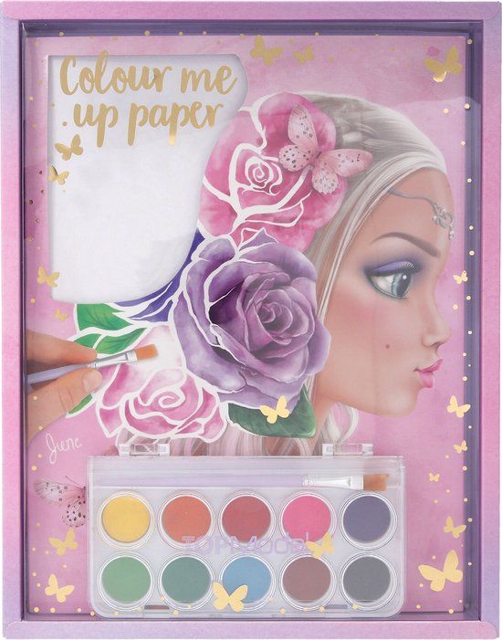 Depesche TOPModel Colour me up Paper Kleurboek - Multicolor - 6+ jaar
