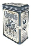 Nostalgic Art Ape Coffee Shop Metal Box - Rectangular - 1.3L - Multicolour