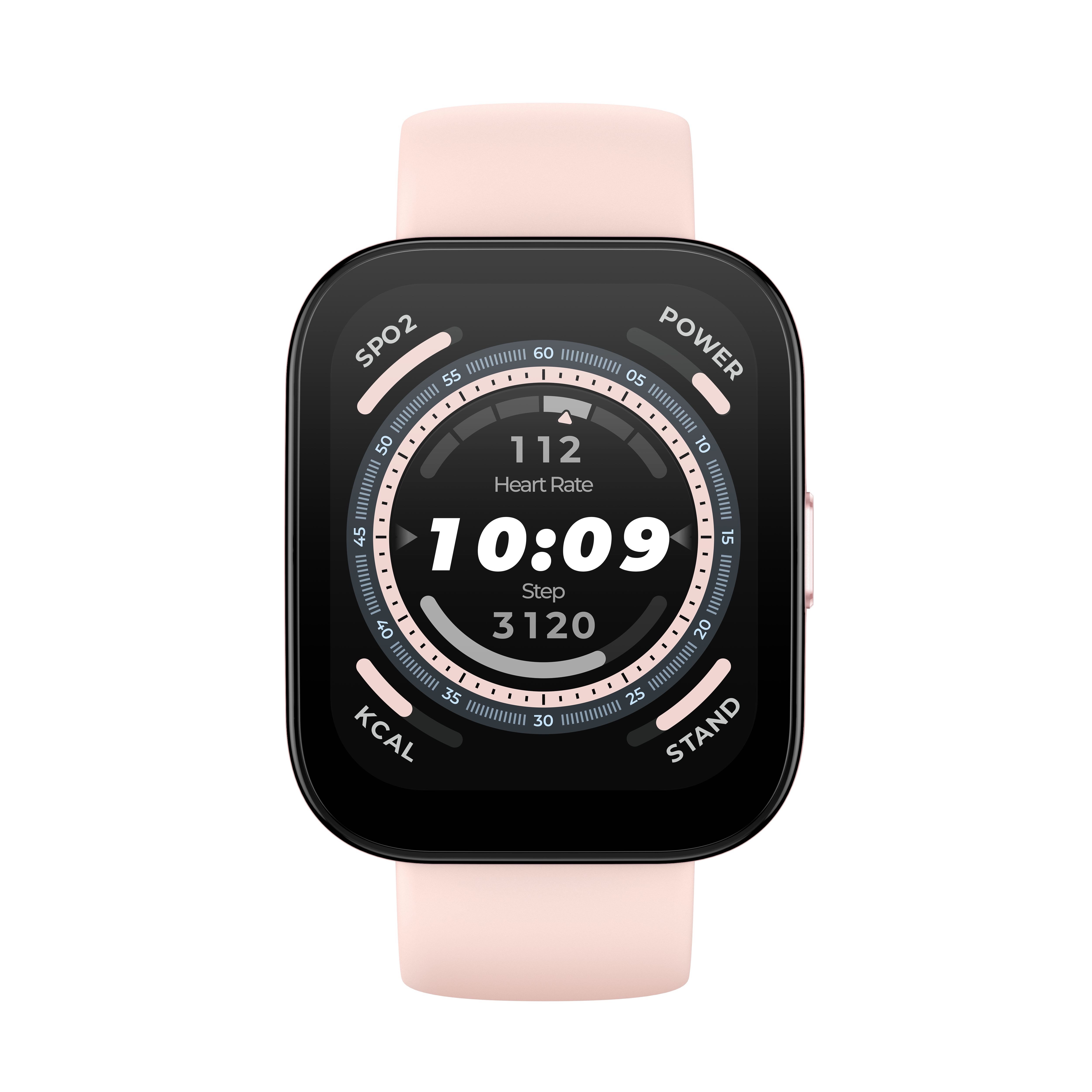 Amazfit Bip 5 Smartwatch - 1.91" TFT Display - Pink - GPS