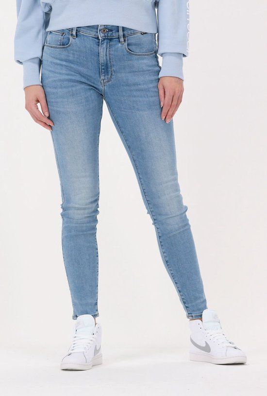 G-Star RAW 3301 High Skinny Jeans - Lt Indigo Aged - W26/L32
