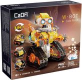 CaDA robot W.BOT radiocommandé Double Mode - 455 pièces, orange