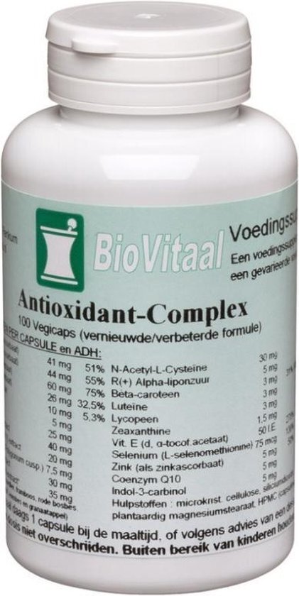 Biovitaal Antioxidant Complex Capsules