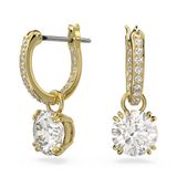 Swarovski Constella Oorbellen Dames Goudkleurig Metaal Kristal