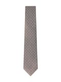 Hackett London Stropdas olijfgroen / wit