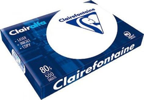 Clairefontaine Clairalfa A3 Papier - 80 g/m² - 500 Vel - Wit