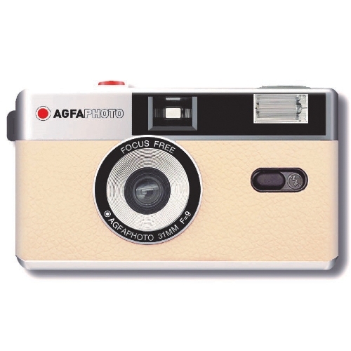 Agfa AgfaPhoto Reusable Photo Camera 35mm Sand beige