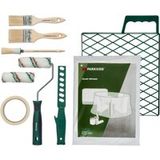 PARKSIDE Set de démarrage pour peintre, 7 ou 10 pièces Rouleau de peinture avec manche télescopique en aluminium, 3 pièces (Set de peintre 10)