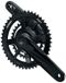 FSA Aluminium crankstel AGX+ Gossamer Pro MT 24 DM SHIM12V zwart 172.5 mm