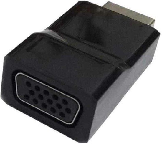 OEM Gembird A-HDMI-VGA-001 - Videoadapter - HD-15 (VGA) female naar HDMI male