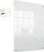 Nobo Draagbaar, Droog Uitwisbaar Mini Whiteboard voor aan de Muur - 600 x 450 Millimeter - Inclusief Whiteboard Marker - Transparant Acryl