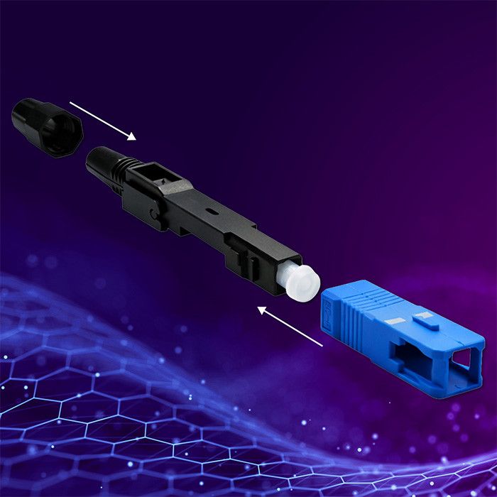Qoltec SC/UPC Serie - Snelkoppelaar Enkel-modus - 3.0mm