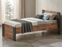 Acacia Eik Lit une personne ELENAS 90x200 cm