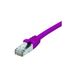 Connect Icecat 854410 netwerkkabel Paars 0,5 m Cat6 F/UTP (FTP)